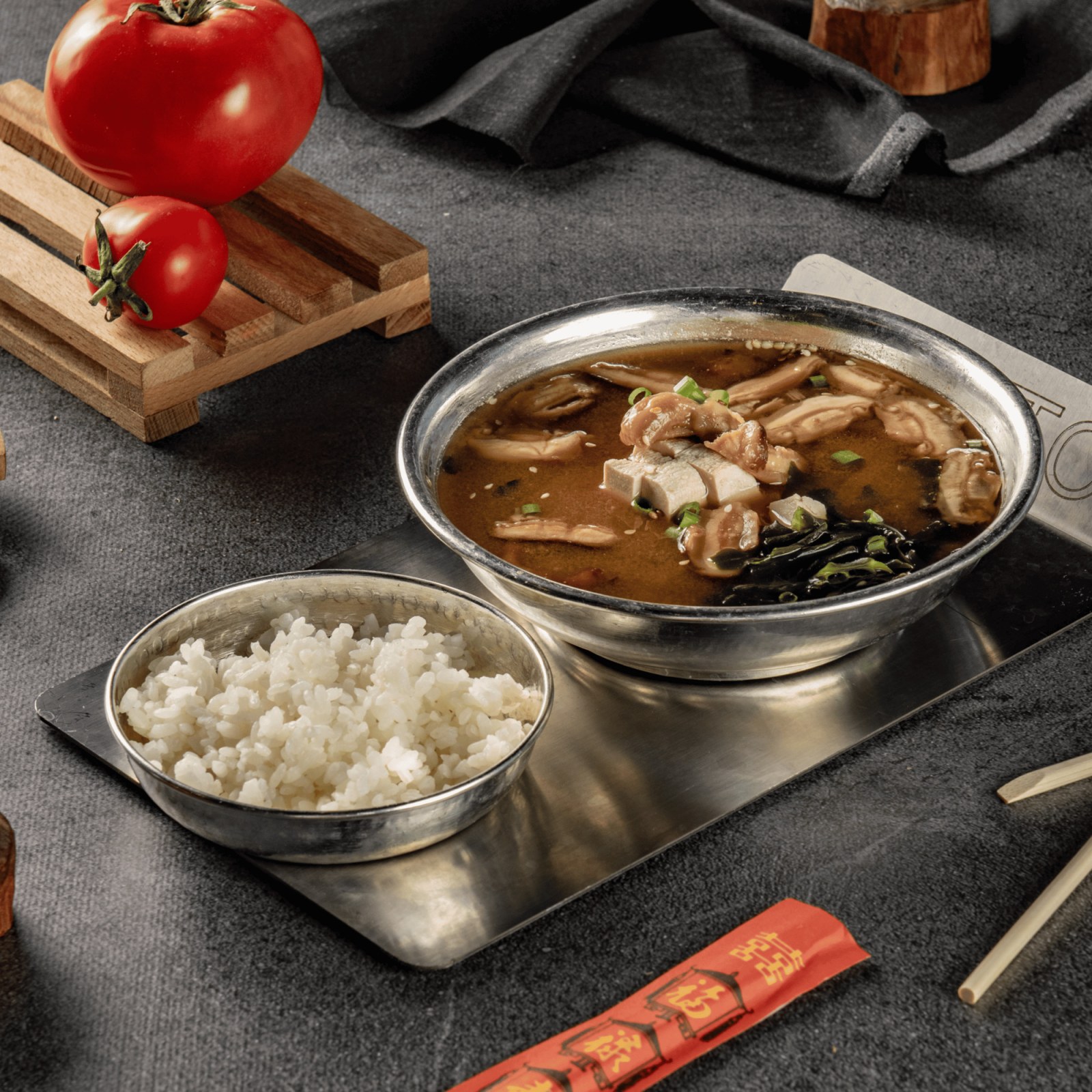 Miso Soup Somon