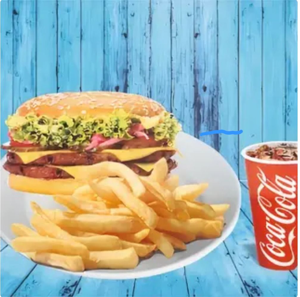 Duble Burger Menü