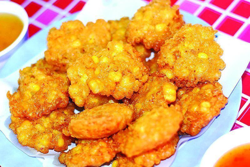 Kızarmış Mısır Krep / Thai Corn Fritters