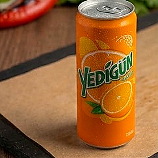 Yedigün Portakal Meyveli Gazoz Kutu (250 ml)
