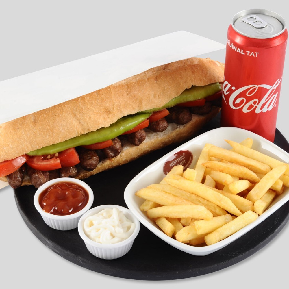 Tam Ekmek Köfte Menü