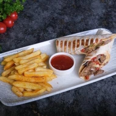 Etli Mantarlı Wrap