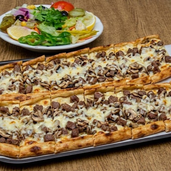 Kuşbaşılı & Kaşar Peynirli &MantarlıPide