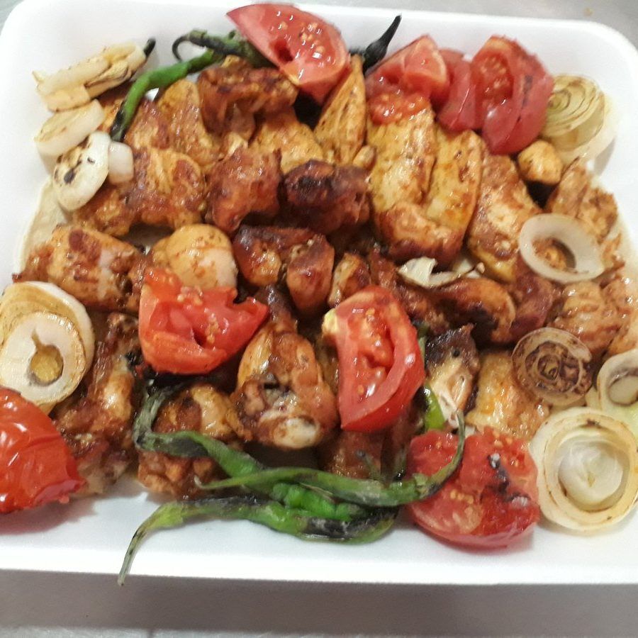 1 kg tavuk MENÜ (kanat-but)