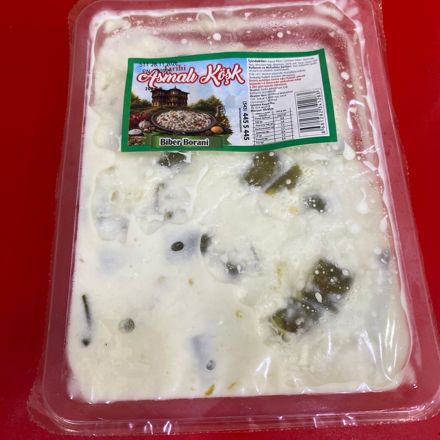 Biber Borani (200 Gr)