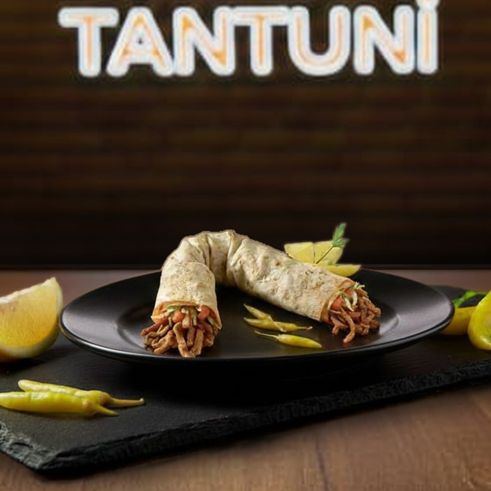Cheddarlı Et Tantuni Dürüm (+1 Litre İçecek)