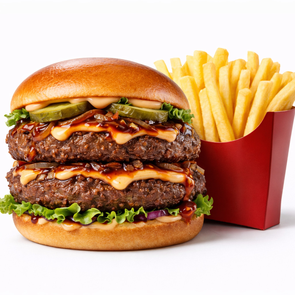 Dubleks Mexica Ateşi Burger