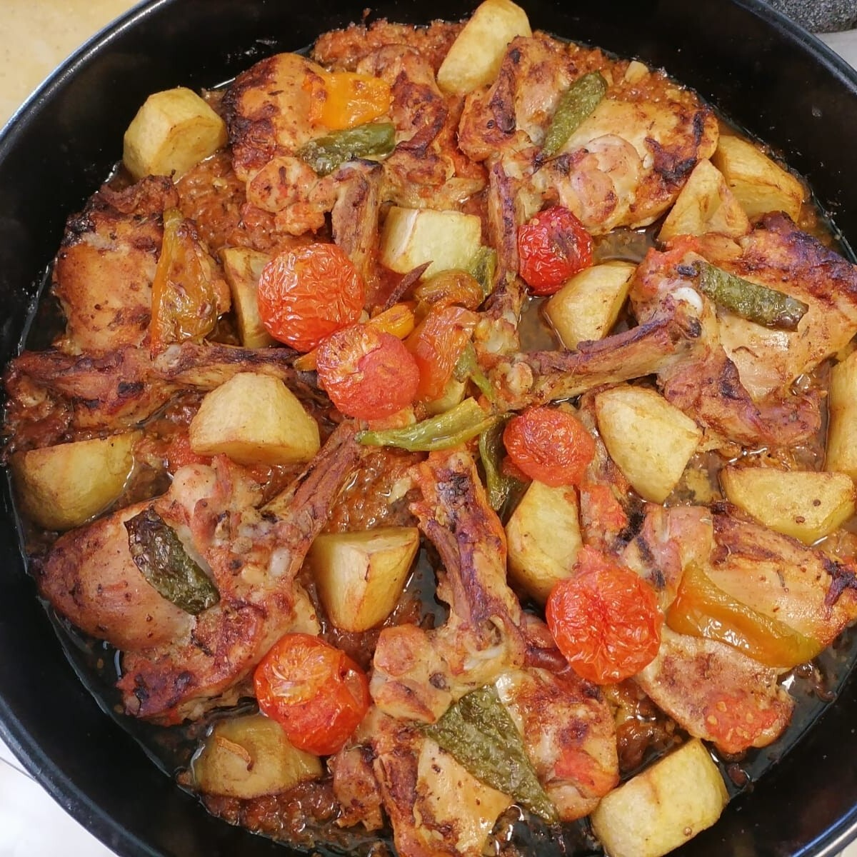 Fırında Tavuk Pirzola
