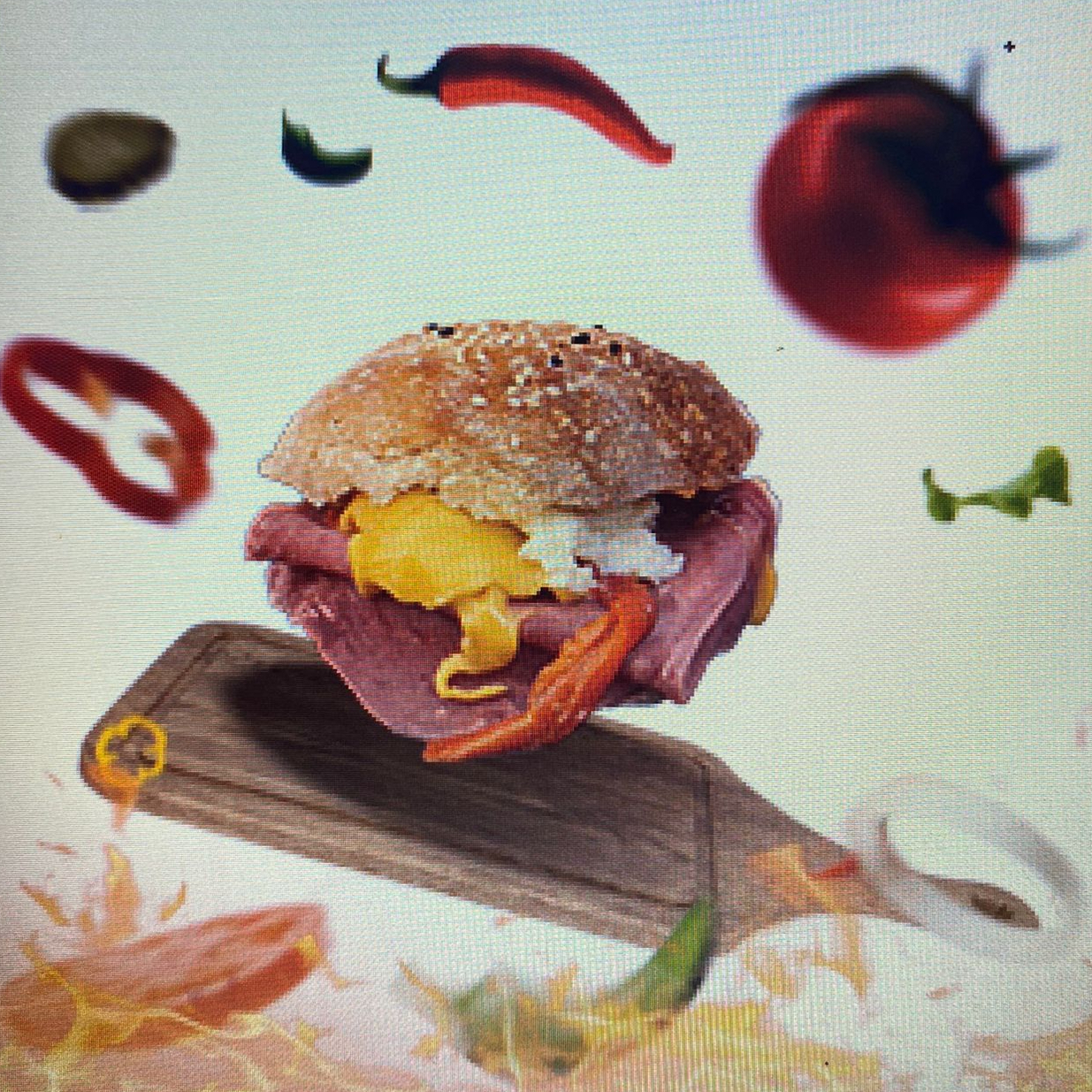 Cheddar Jambon Sandviç