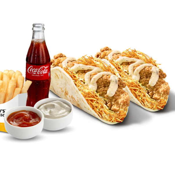Coca Cola Tenders Tako Menü