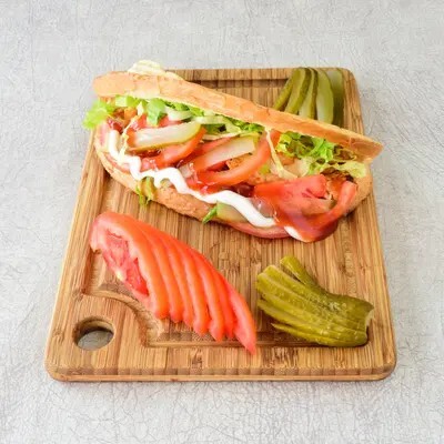 Ayvalık Tavuk Dönerli Tost