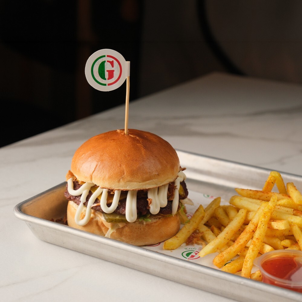 Trüf Burger & Patates + İçecek