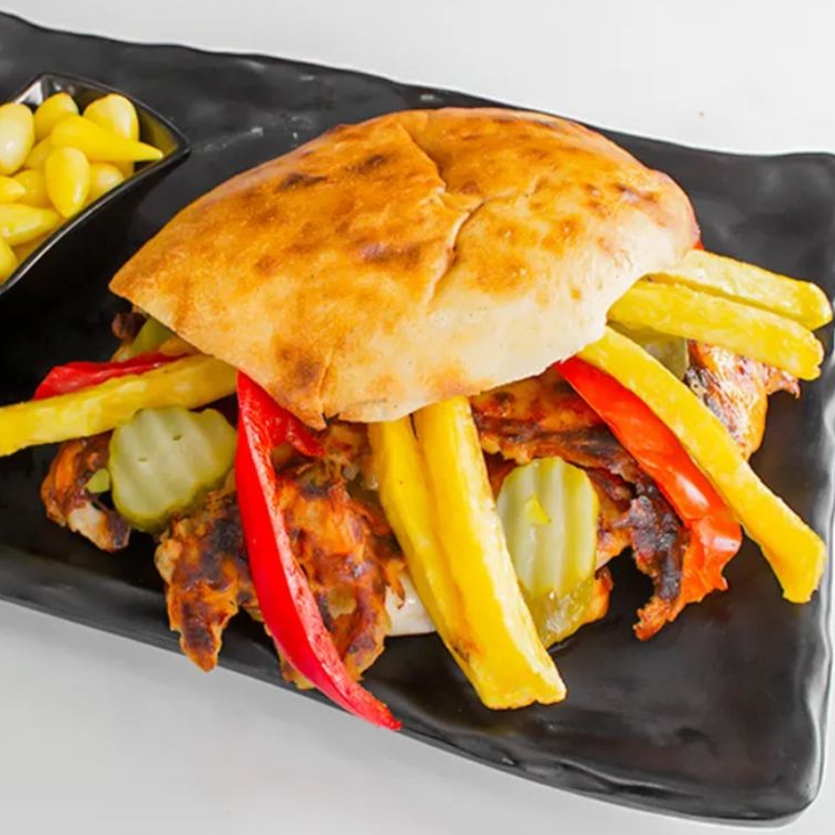 5'li Tombik Ekmek Arası Tavuk Döner Menü