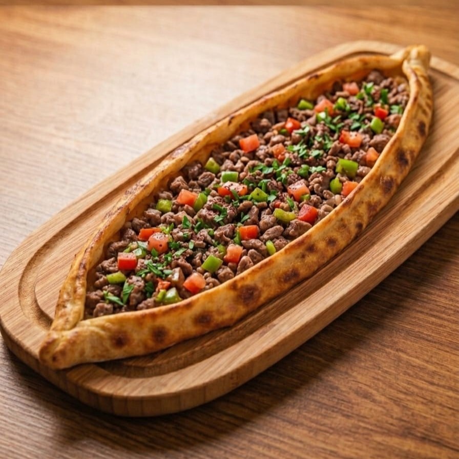Kuşbaşılı Cantık Pide