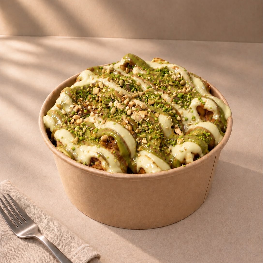 Fıstık Bowl Waffle