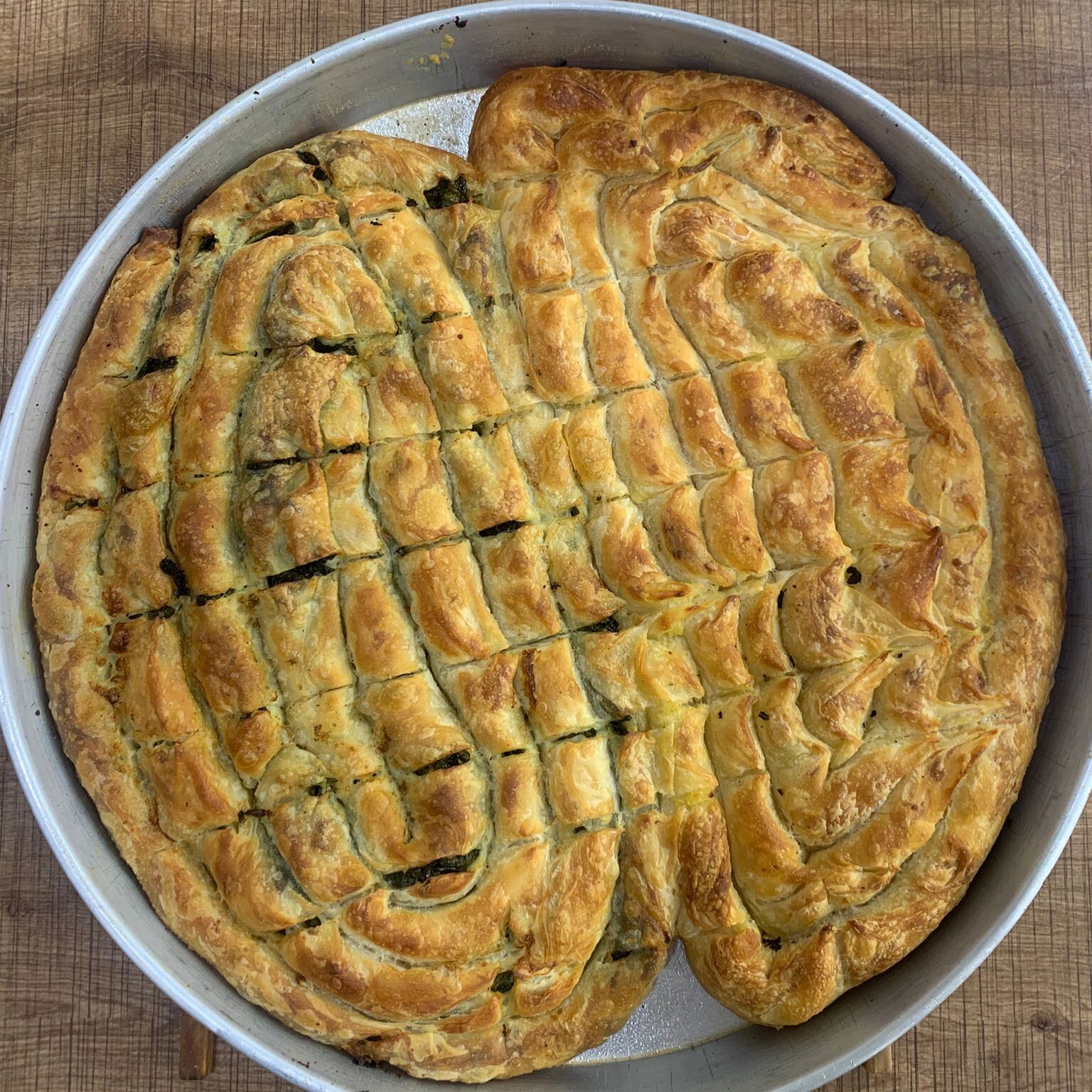 Ispanaklı Patatesli Boşnak Böreği 1 Tepsi (2.5 Kg)
