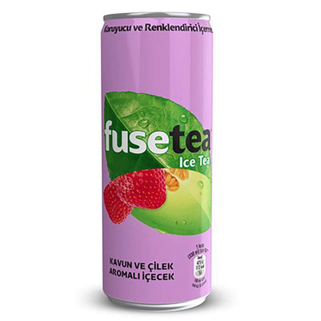 Fusetea Kavun Çilek Aromalı Soğuk Çay İçeceği (330 Ml) Kutu