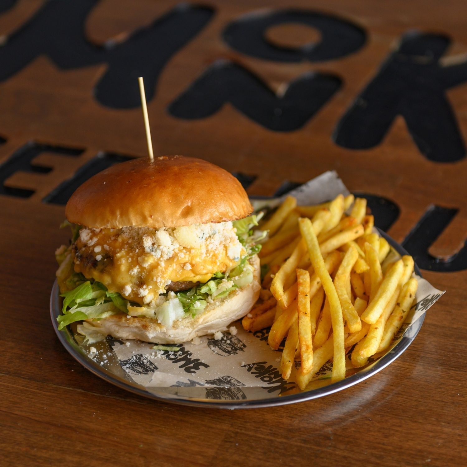 Rokfor Peynirli Burger