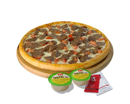 Pizza Dönerli (Büyük)