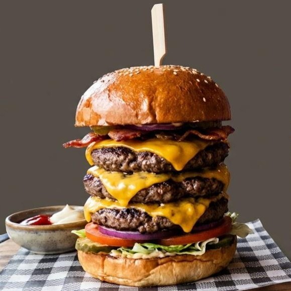 Tripple Hamburger Menü