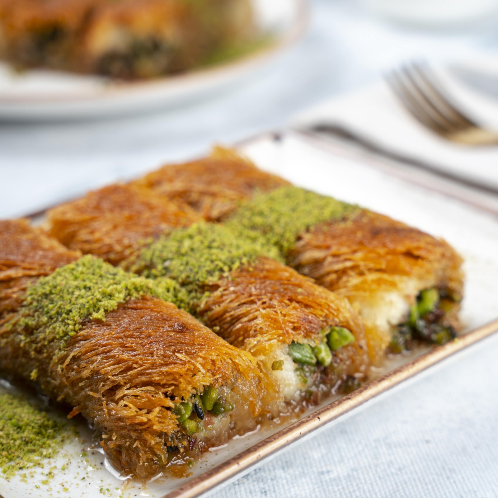 Fıstıklı Kaymaklı Kadayıf (500 gr.)