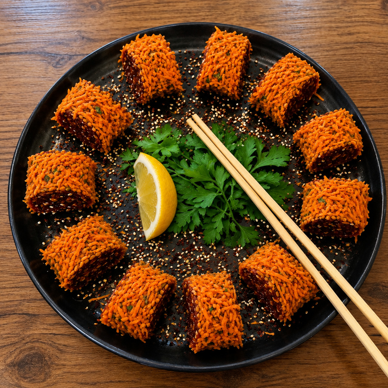 Havuçlu Sushi