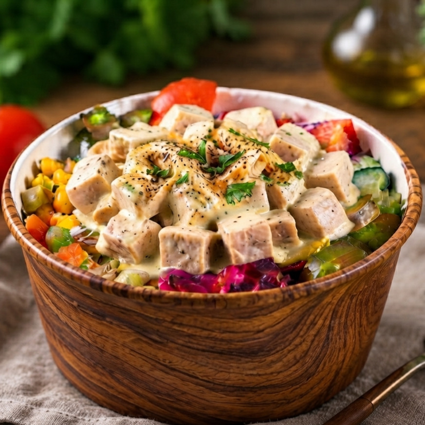 Kremalı Tavuklu Pilav XL