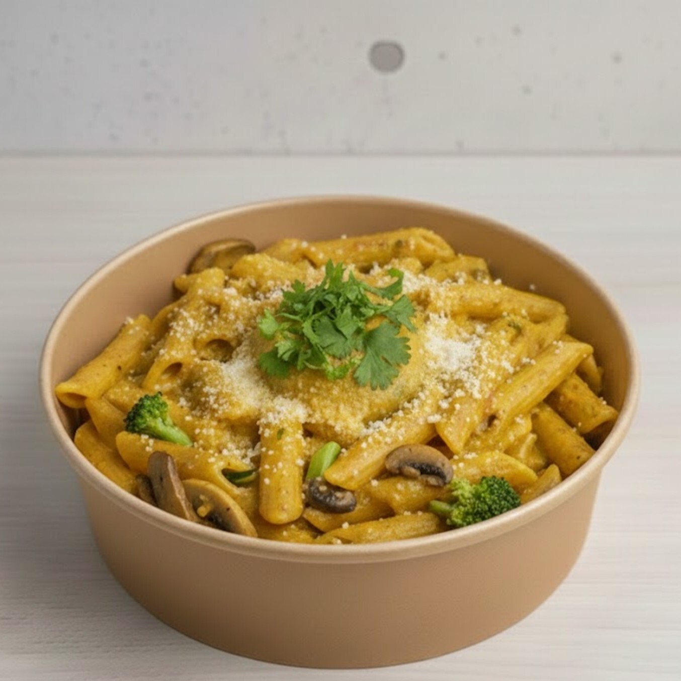 Mac'n'cheese Sebzeli̇ Penne