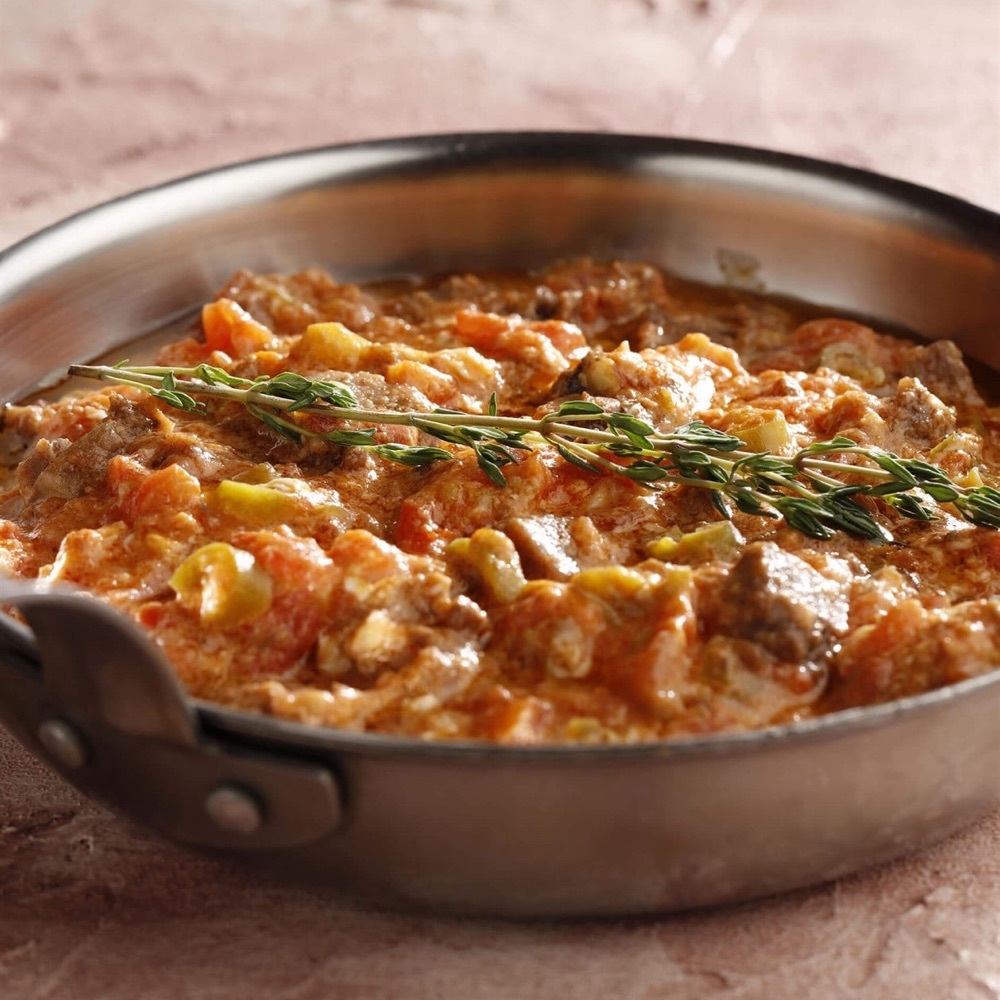 Kavurmalı Kaşarlı Menemen