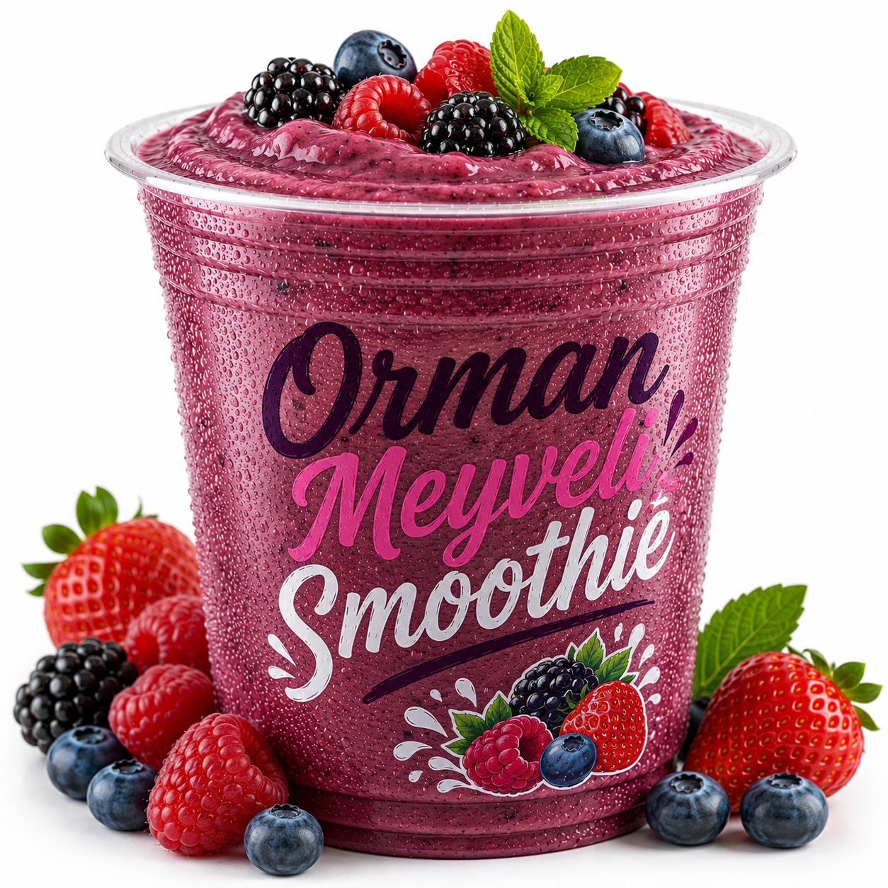 Orman Meyveli Smoothie