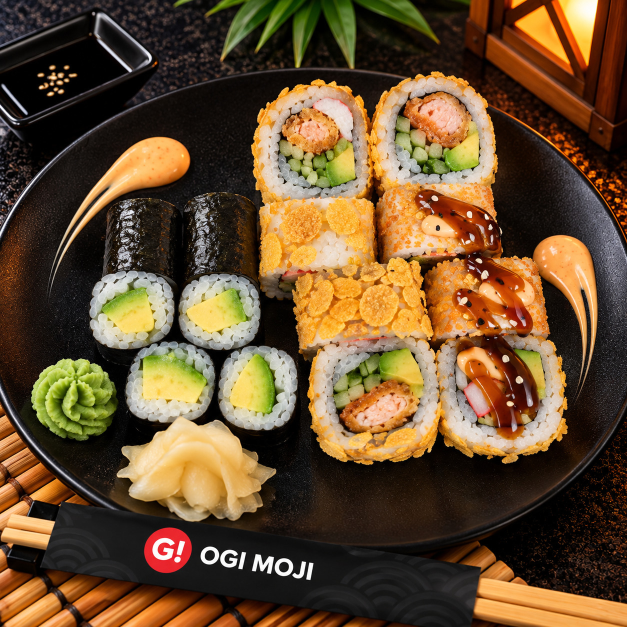 Ogi Moji Sushi Set 4