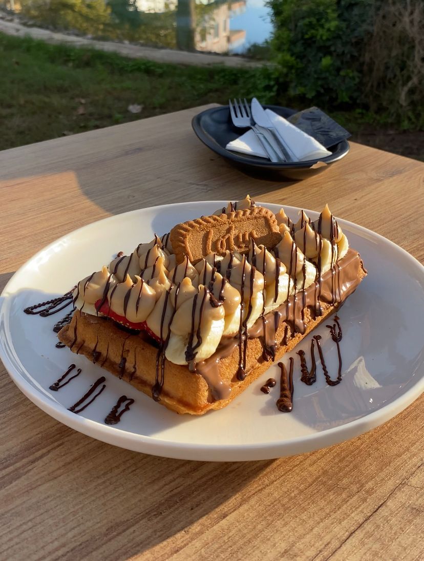 Lotus Kremalı Waffle