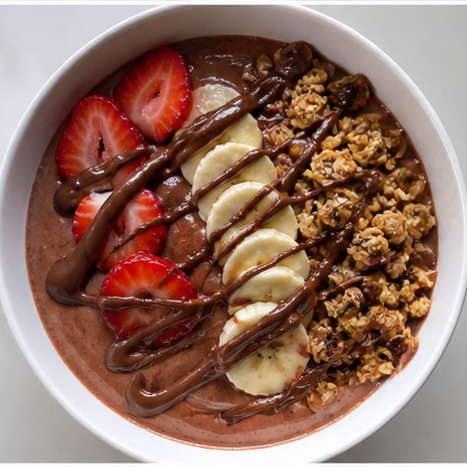 Nutella Smoothie Bowl