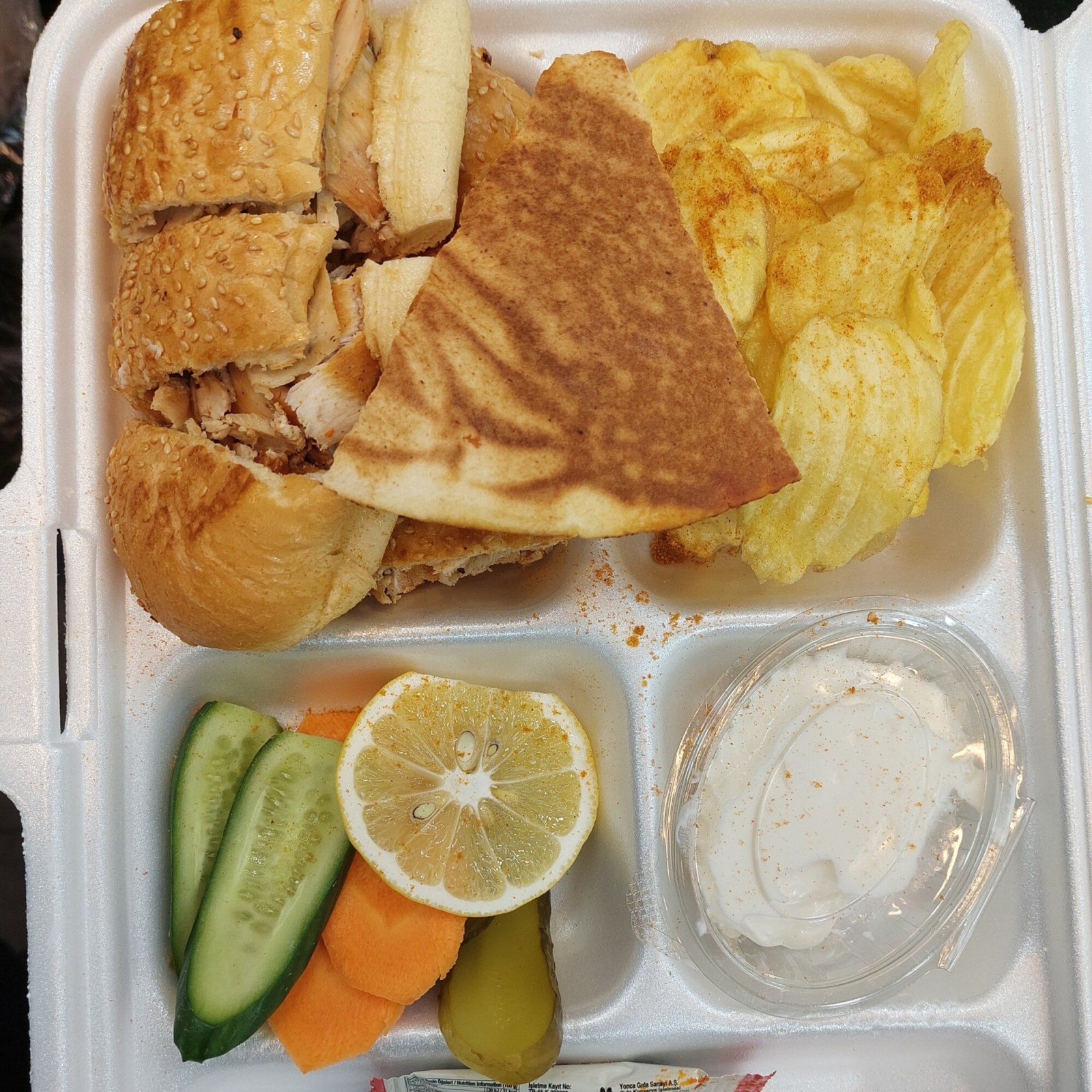 Döner Ekmek Dürüm Porsiyon
