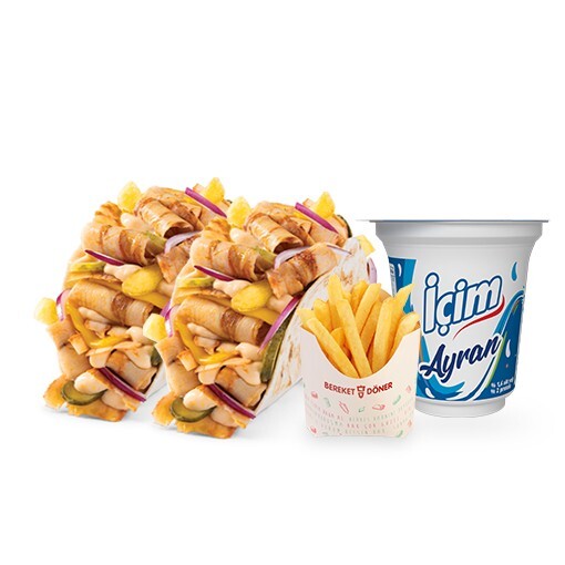 2'li Tako Menü (Tavuk Döner)
