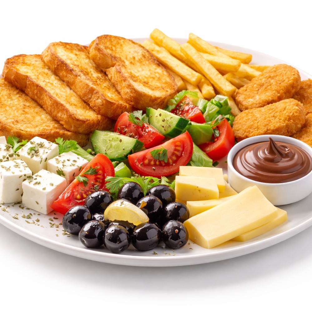 Yumurtalı Ekmek Tabağı