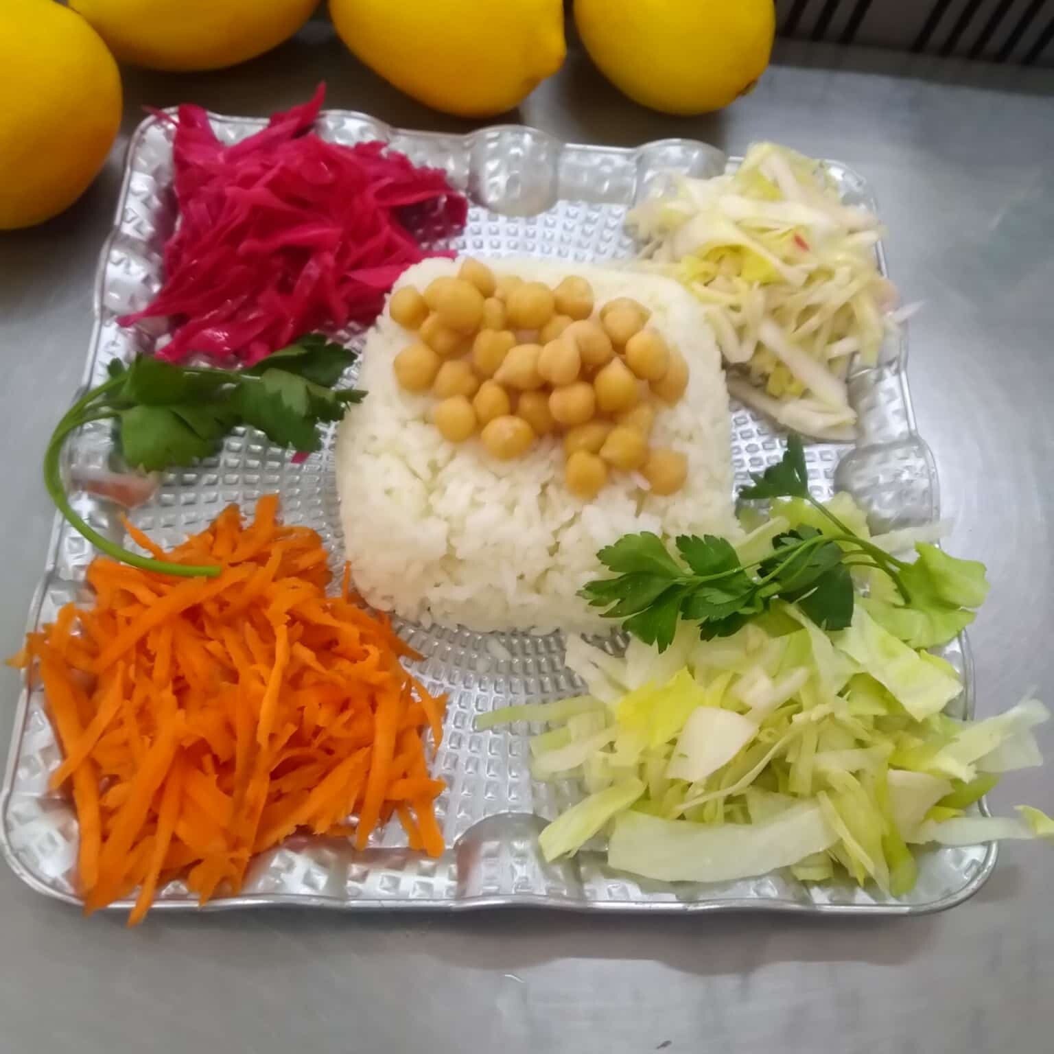 Nohutlu Pilav Menü
