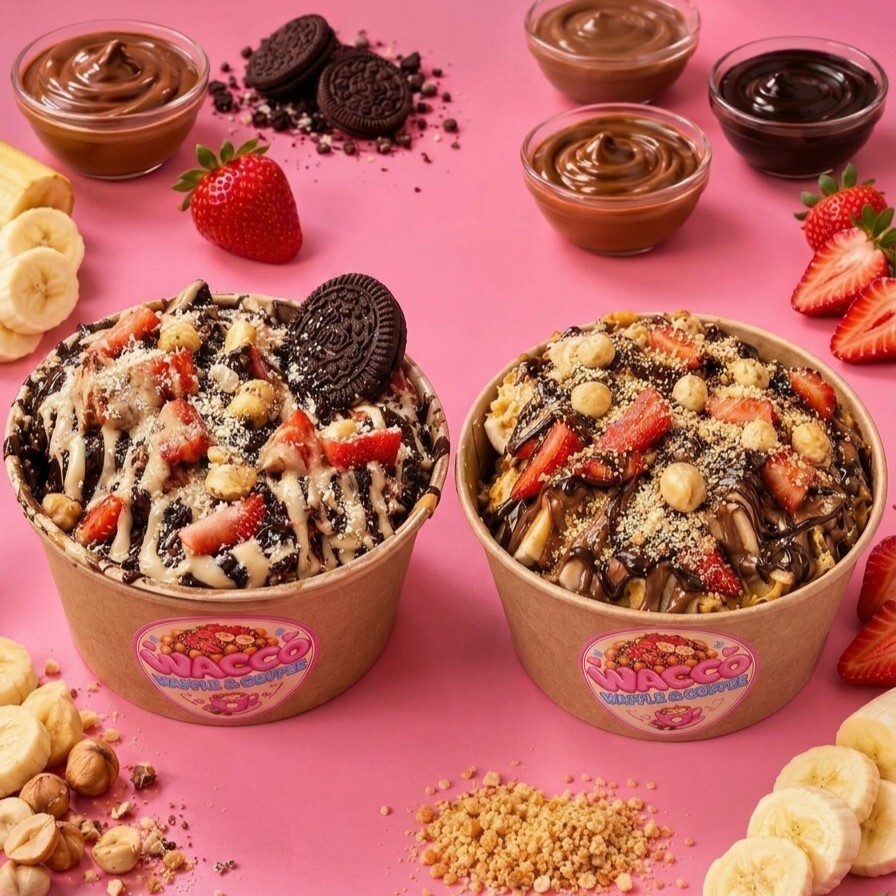 Oreo & Fındık Hesaplı 2'li Waffle