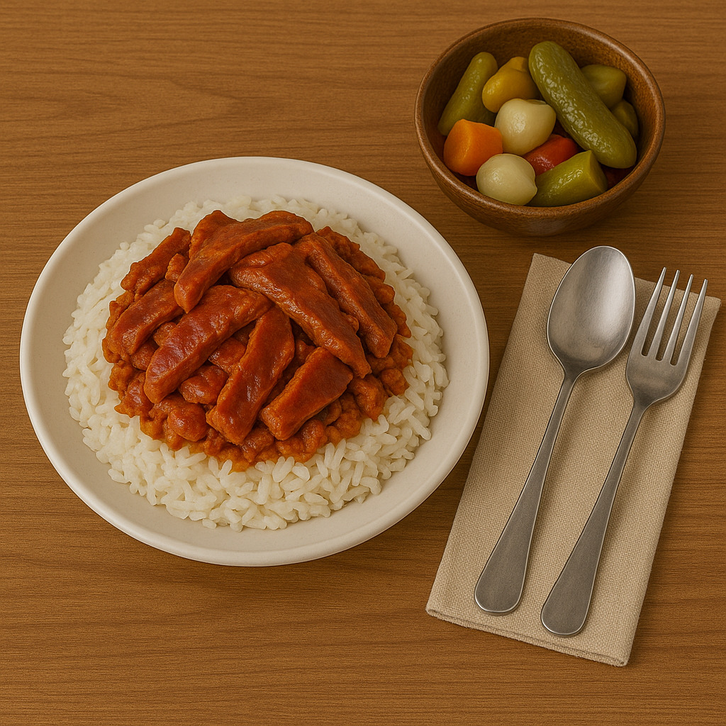 Pilav Üstü Et Tantuni