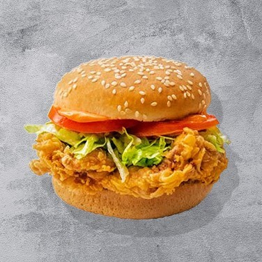 PEPSI Cajun Chicken Burger Menü