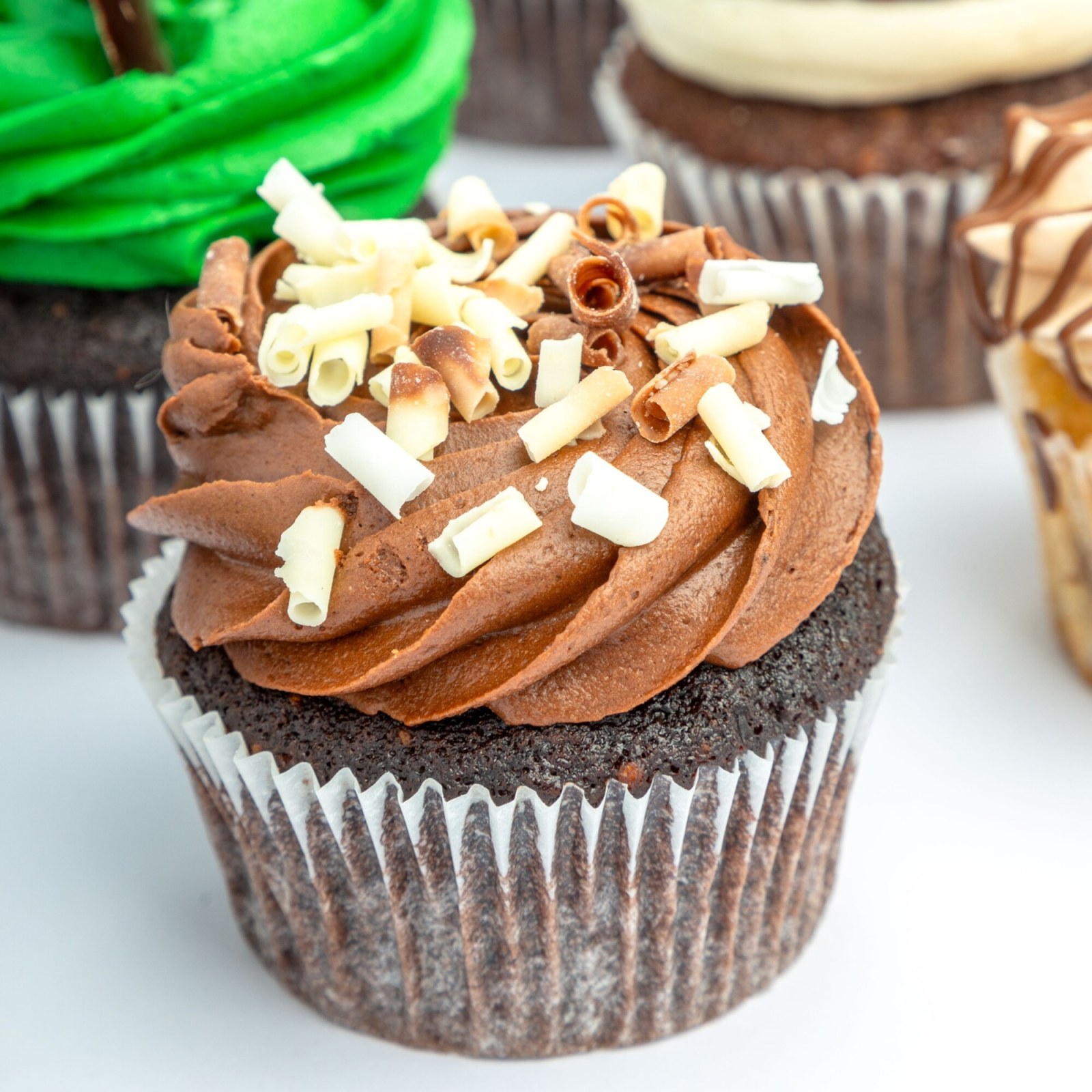 Mini Dark Chocolate Cupcake