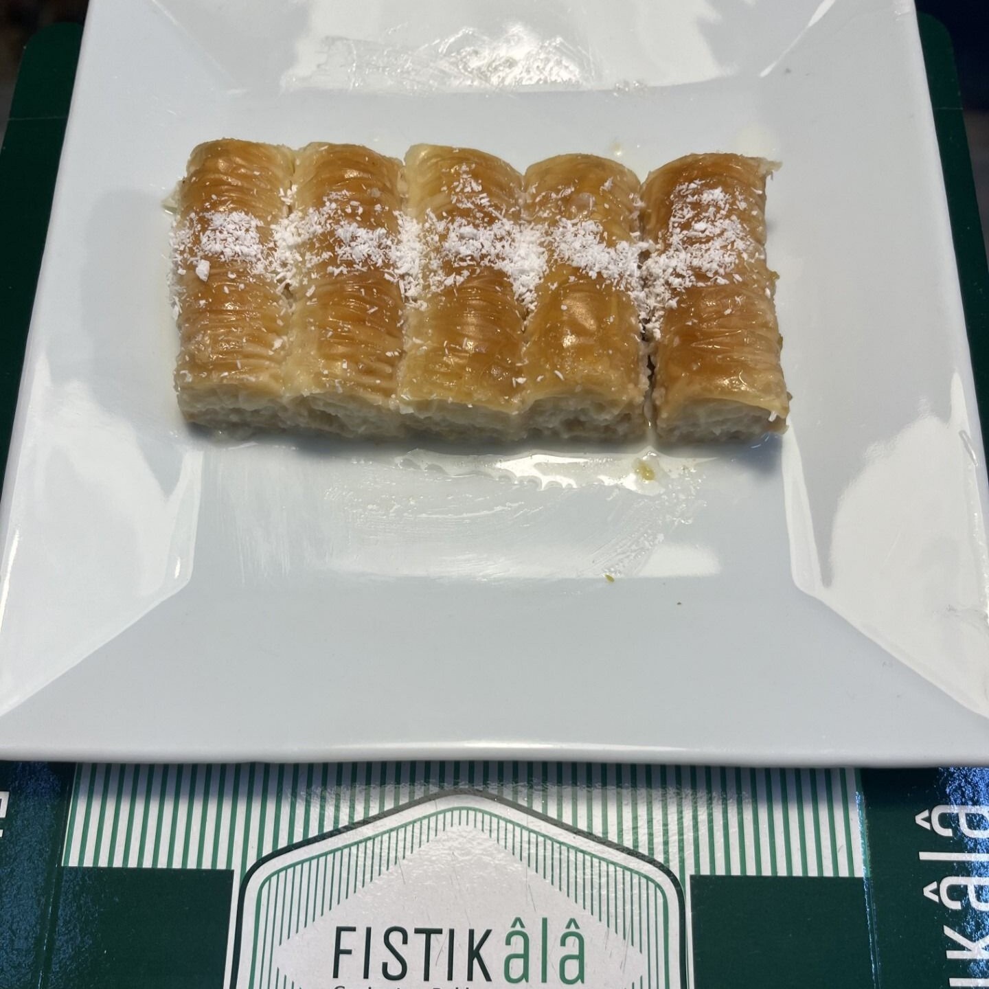 Hindistan Cevizli Soğuk Baklava (5 adet)