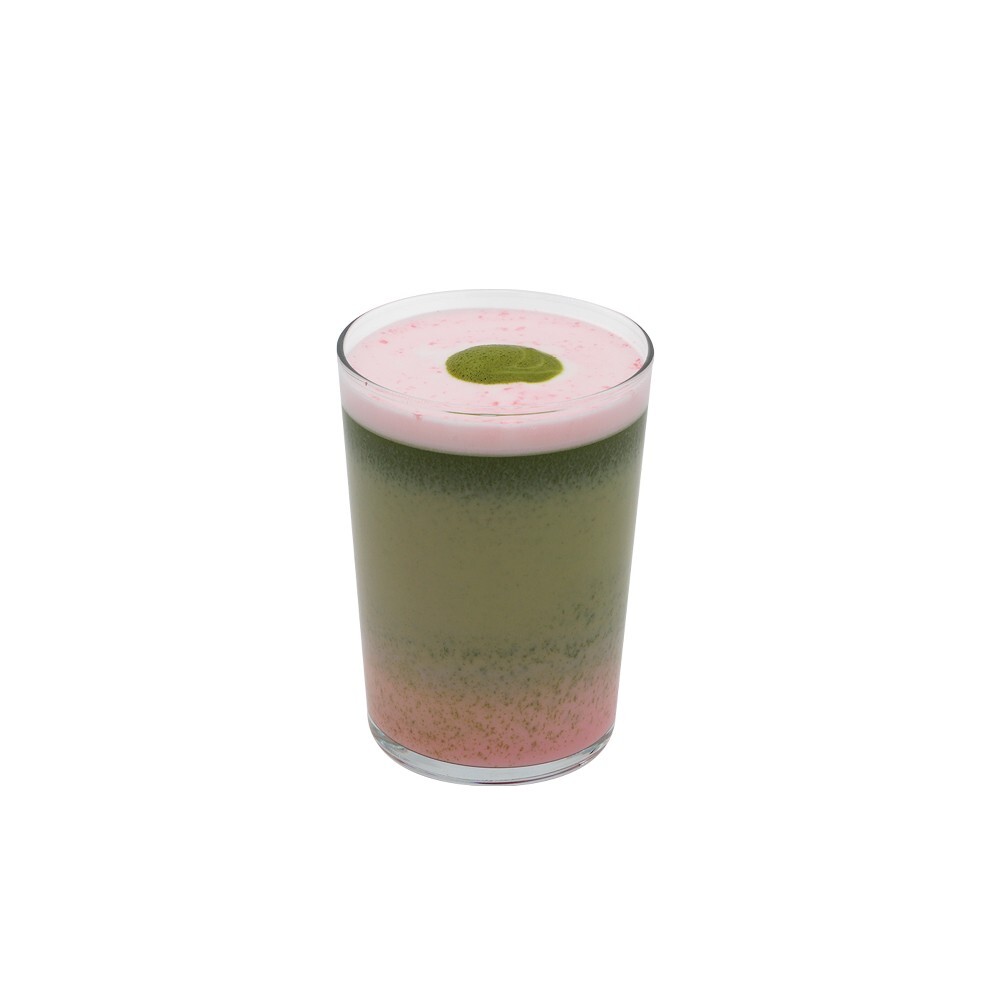 Strawberry Matcha Latte