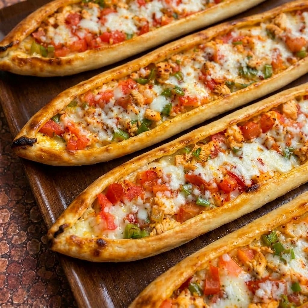 Güveç Tavuklu Kaşarlı