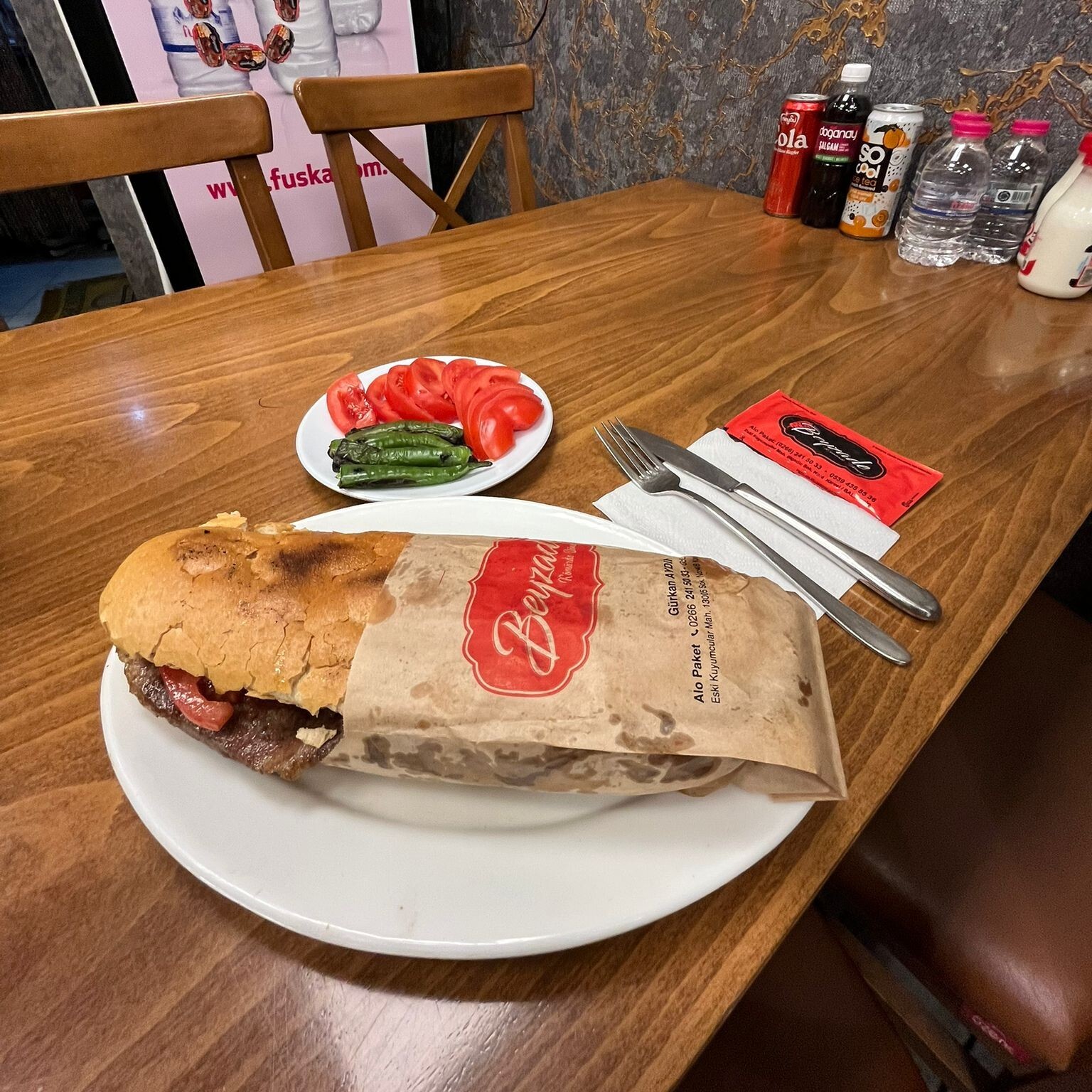 Tam Ekmek Arası Et Döner