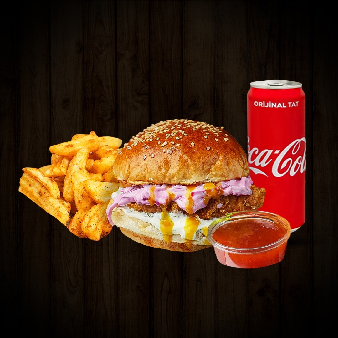 Tavuk Burger Menü