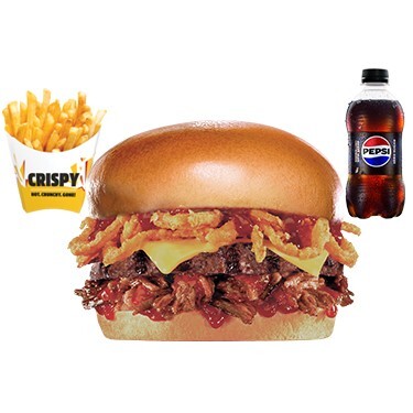 Memphis BBQ Burger Menü
