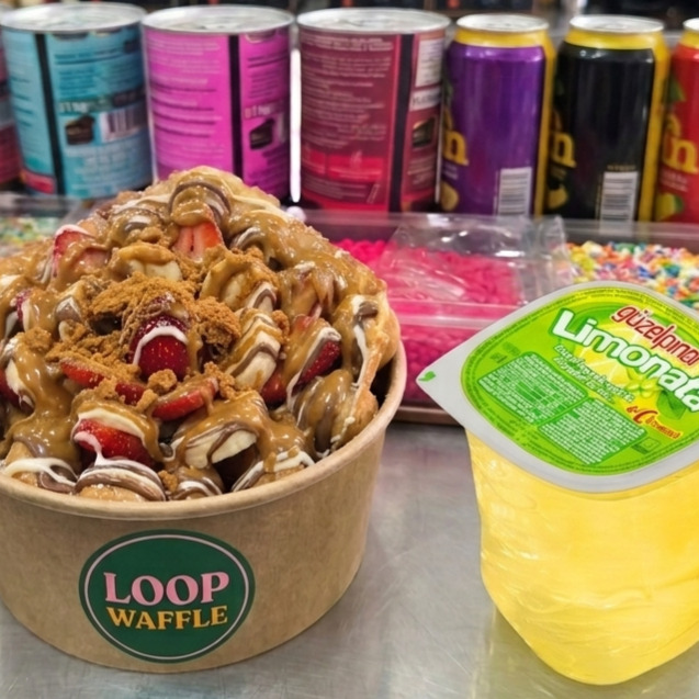 Lotus Waffle Bowl + Limonata
