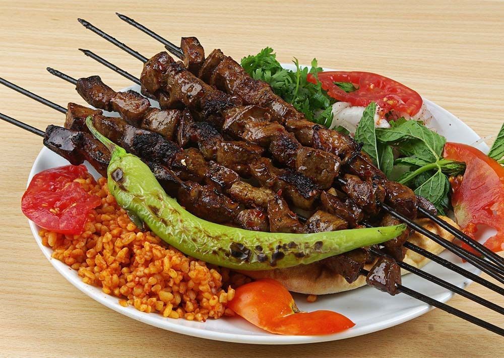 Ciğer Şiş Servis ( 180 gr. )
