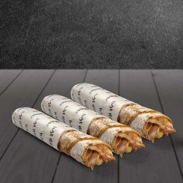 3'lü Tavuk Dürüm 3 Ayran